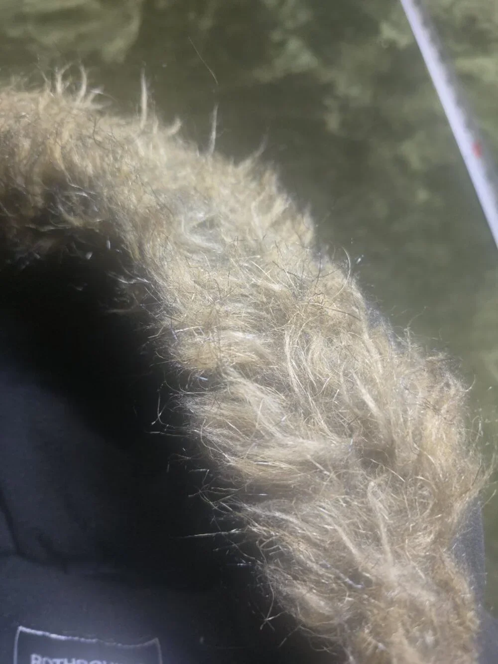 Rothschild 1881 Expedition Baby Pram Snowsuit 12M Black Faux Fur Hood Footed